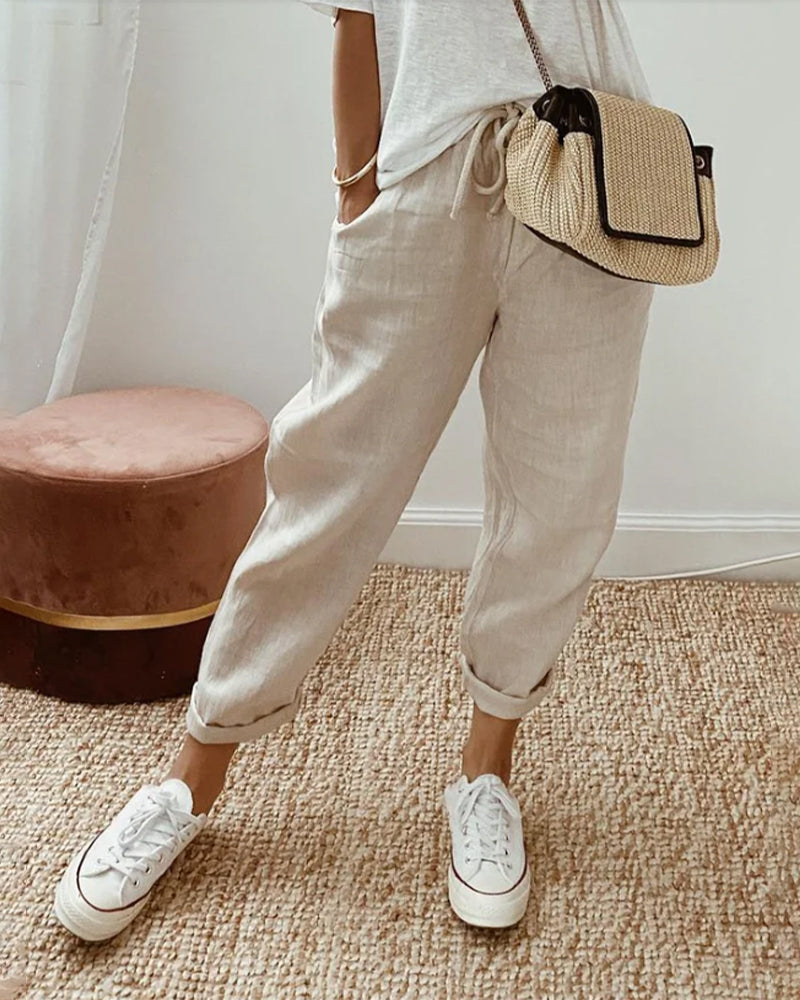 Vittoria | Pantaloni Fluidi Comodi ed Eleganti