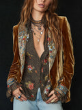 Marissa - Blazer Patchwork Vintage a Fiori per Donne