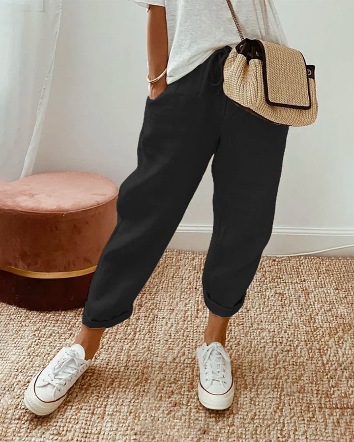 Vittoria | Pantaloni Fluidi Comodi ed Eleganti