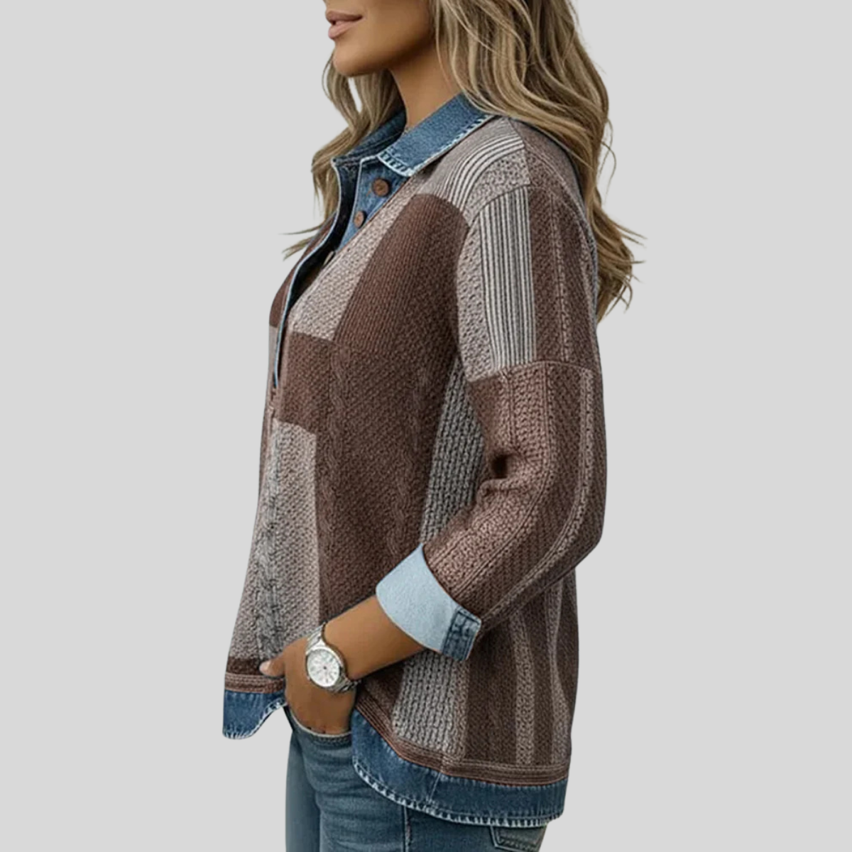 Hattie | Maglione Collo a Pieghe