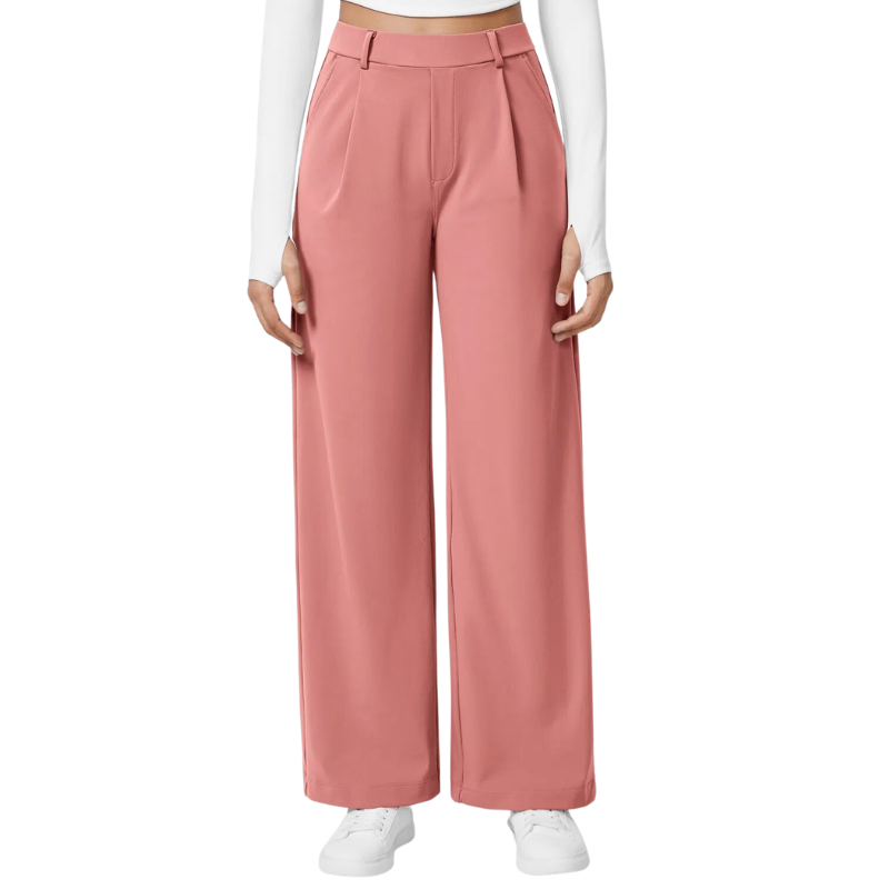 Erica | Pantaloni Classici a Gamba Dritta per l'Ufficio