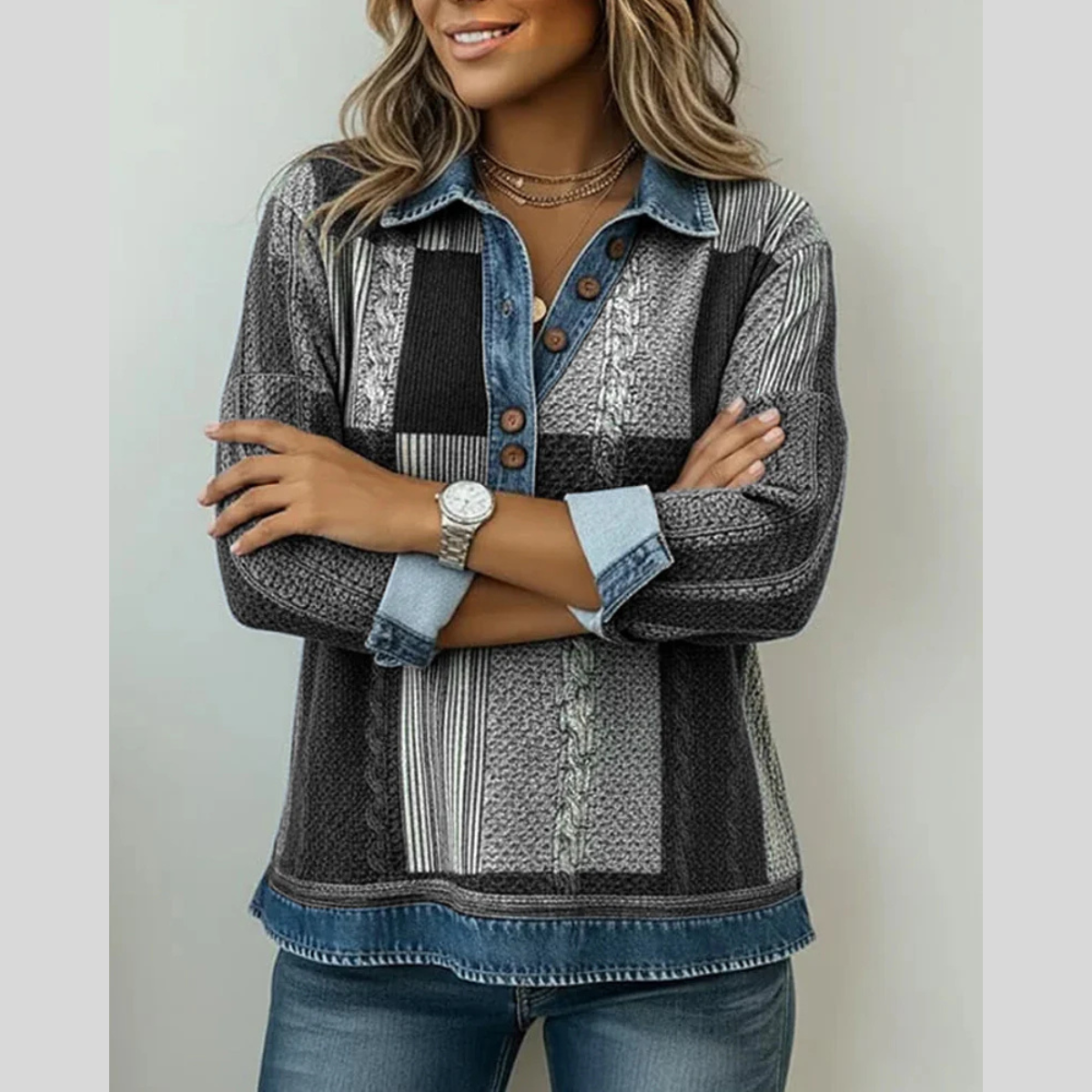 Hattie | Maglione Collo a Pieghe