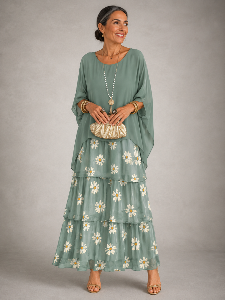 Lara | Abito Maxi Elegante e Fluido