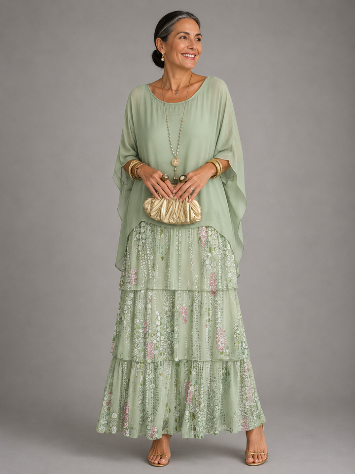 Lara | Abito Maxi Elegante e Fluido