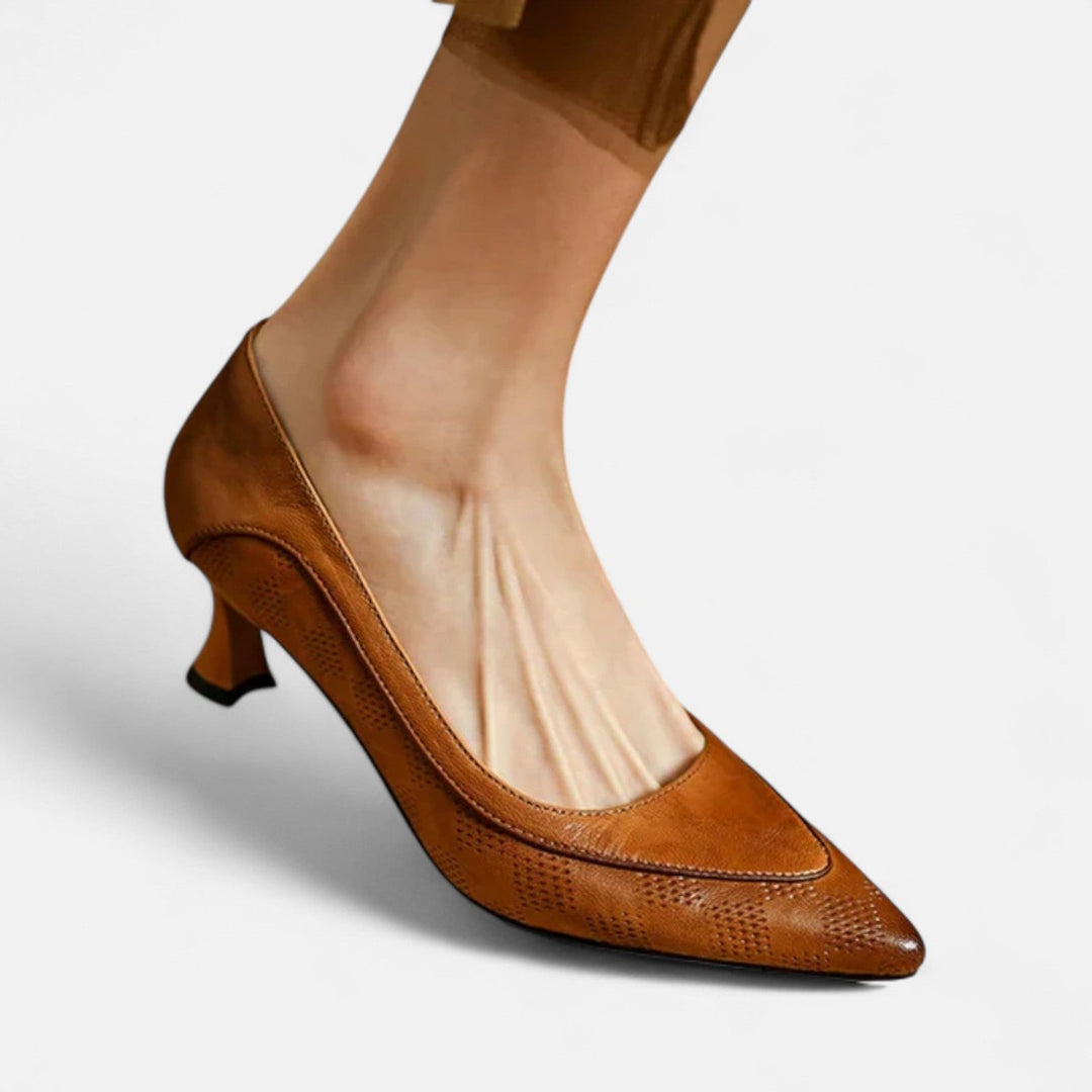 Tacchi in pelle Amara
