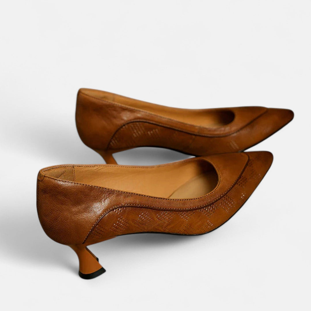 Tacchi in pelle Amara