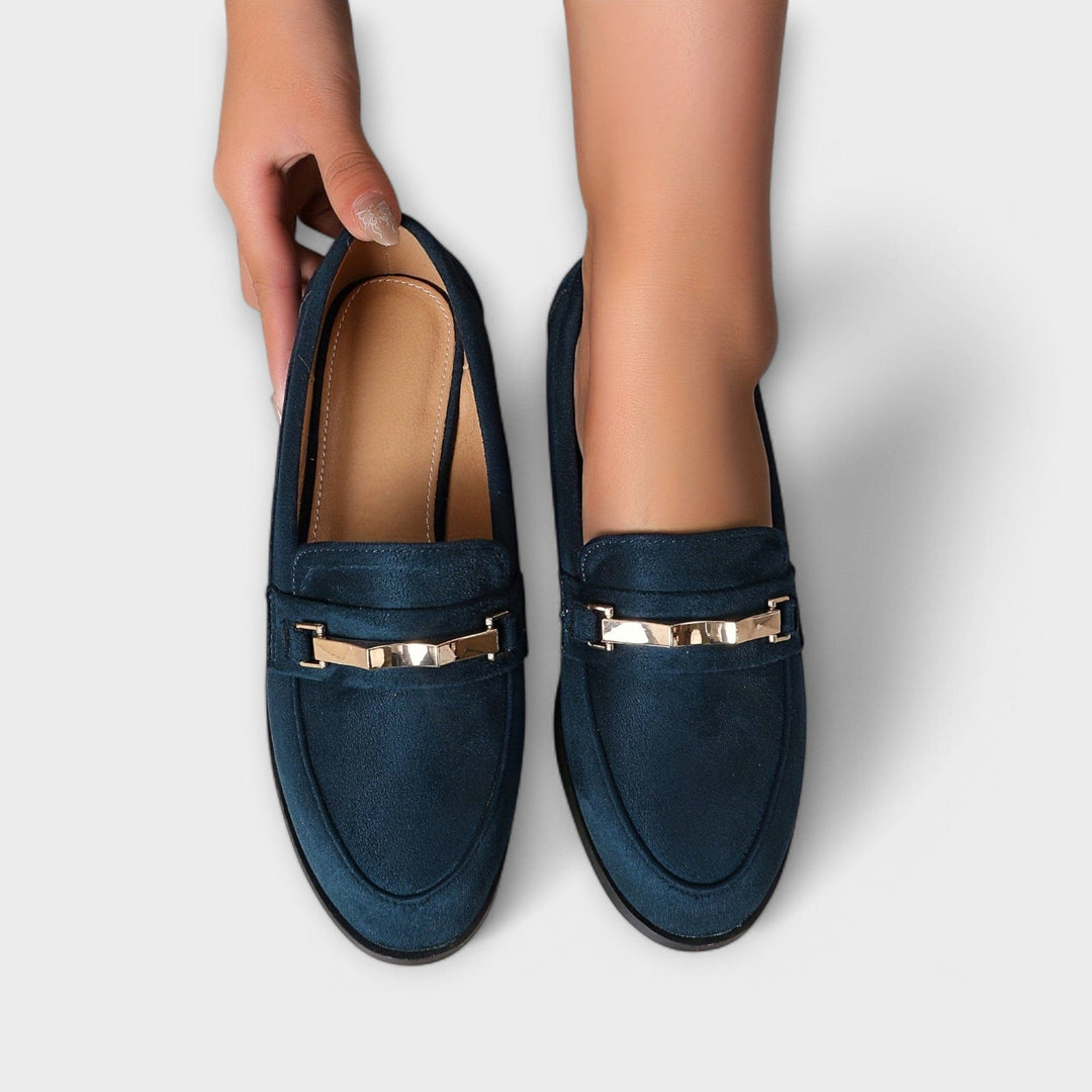 Noémie | Suede Leather Loafers