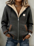 Ainsley | Giacca con cappuccio foderata in sherpa